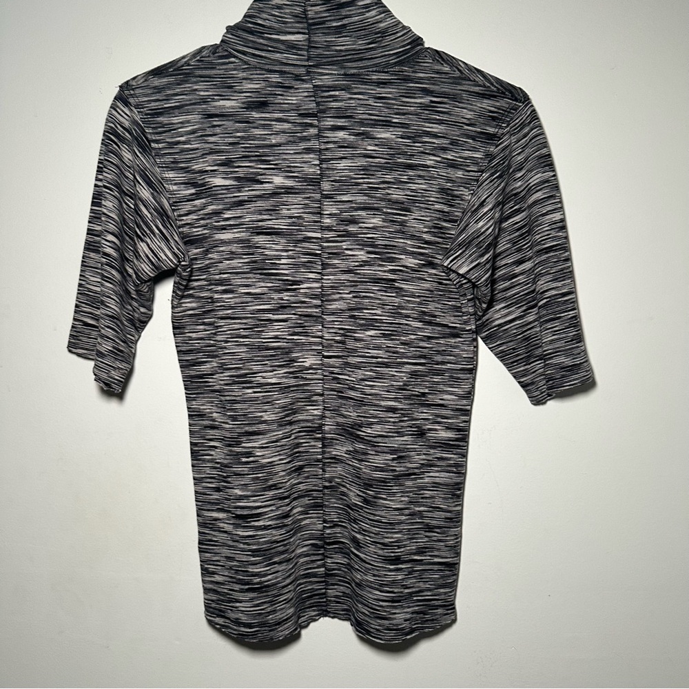 Free People Black and Gray Turtleneck Sweater - Picture 9 of 14